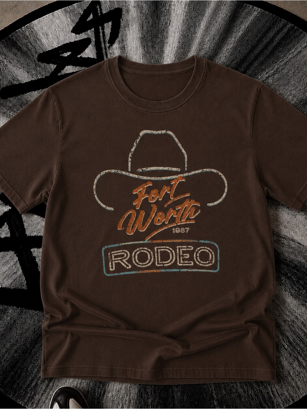 Fort Worth Rodeo Shirt, Western Cowboy Graphic Tee - Unisex